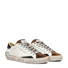 Sneaker CRIME LONDON DISTRESSED 2.0 11072 - Bianco/Marrone