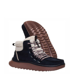 Stivaletto HEY DUDE Wendy Peak Apres Suede 44367 - Black/Tan