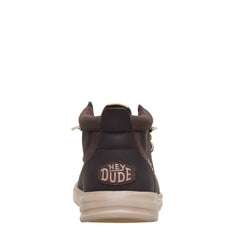 Scarpa HEY DUDE Wally Mid Gripr Classic 42051 - Mole Brown