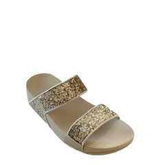 Ciabatta FIT FLOP Lulu Multi-Tonal JE5-D96-060 - Glitter Platino