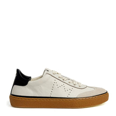 Sneaker LEATHER CROWN T - CFG 23101 - Bianco/Nero