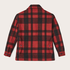 Giacca FILSON MACKINAW WOOL FWCPS0012 - Black/Red