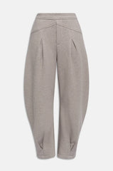 Panta baloon in felpa WEILI ZHENG FC05 - Grey