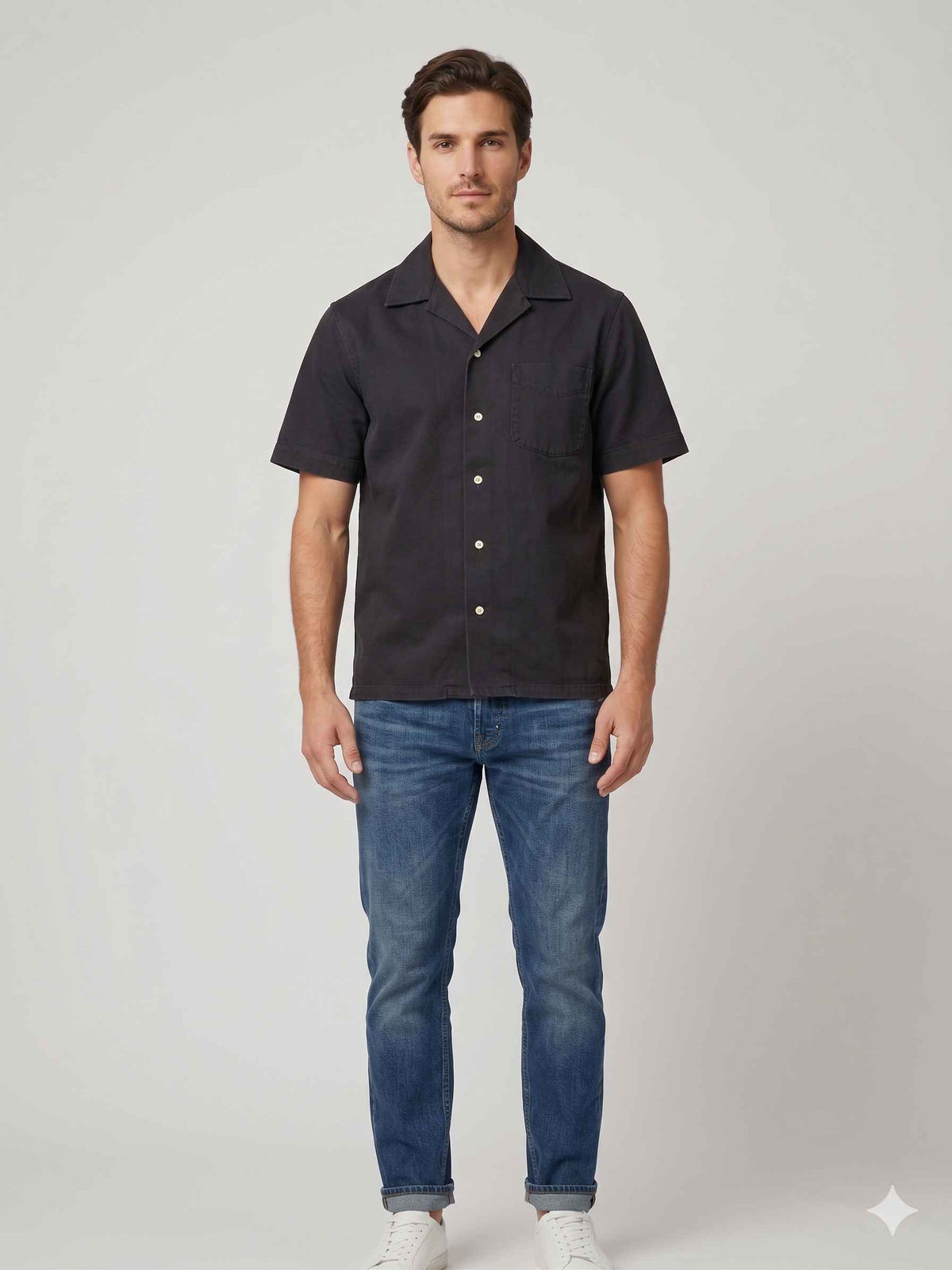 Camicia PERFERCTION 26P400 63 999 - Nero