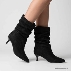 Stivaletto GOLD&GOLD FG30 - Nero
