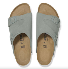 Ciabatta BIRKENSTOCK Zurich 1029166 - Suede Pure Sage