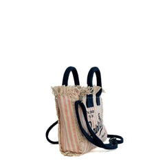Borsa a mano SAINT BARTH VANITY MINI 03448L - Stripes Rosa