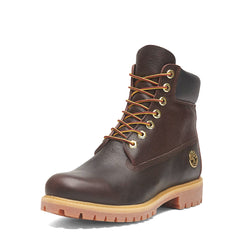 Stivale TIMBERLAND Premium 6 Inch Lace Up Waterproof - Brown Full Grain