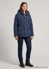 Parka Fisherman MANIFATTURA CECCARELLI 7026-AV - Navy