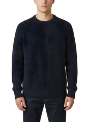 Maglione girocollo BLEEKER Jeff 9014 - Navy