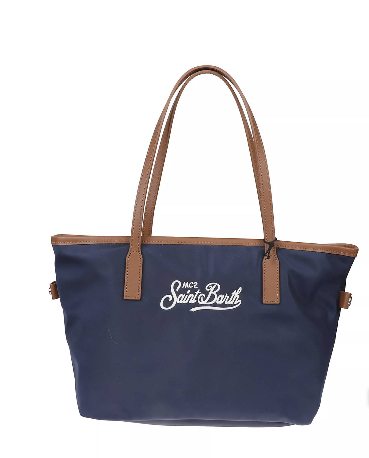 City Bag Mid Nylon SAINT BARTH 01823L - Blu