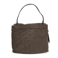 Borsa a spalla REBELLE LAMPETRA Camoscio - Taupe