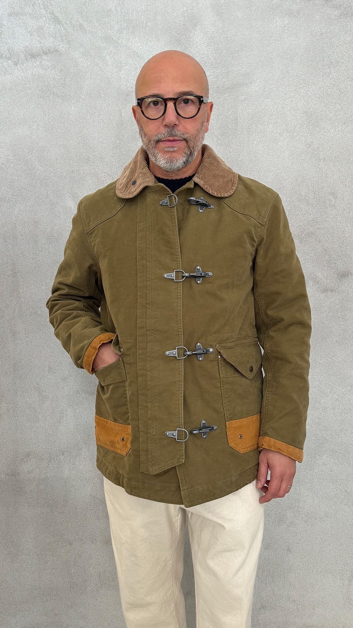 Giacca CHESAPEAKE'S Bedford Jungle cloth - Khaki