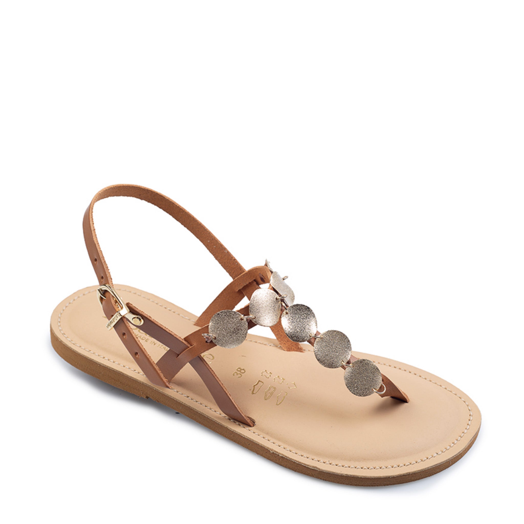 Le Salentine Sandali Borchie Cuoio Sandalo Le Salentine 1042 Nero