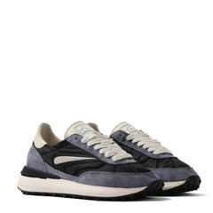 Sneaker D.A.T.E. ATHLETA NYLON - Black/Cream