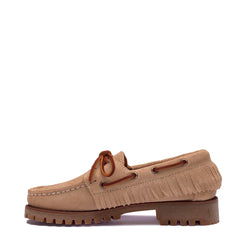 Mocassino SEBAGO Ranger Suede Fringe Woman 731252W - Beige Camel