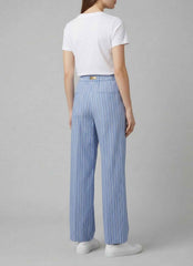 Pantalone lungo WHITE SAND 26SD15 317 105 - Blu righe