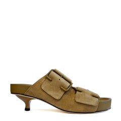 Sandalo con tacco JVAM 40537 Joss - Taupe suede