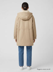 Parka reversibile BULLY 7354 - Taupe