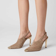 Décolleté MICHAEL KORS Kasia slingback - Husk