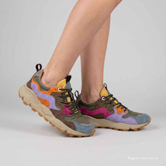 Sneaker FLOWER MOUNTAIN YAMANO 3 U - Khaki/Multi