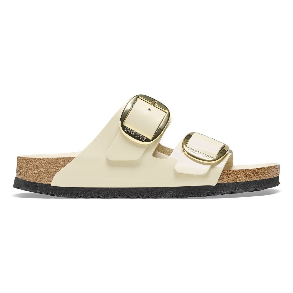 Ciabatta BIRKENSTOCK Arizona Big Buckle 1026128 - HIgh-Shine Ecru