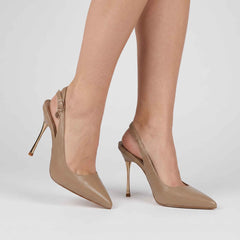 Décolleté GOLD&GOLD GP907 - Camel