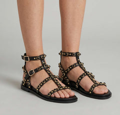 Sandalo basso GOLD&GOLD GD469 - Nero