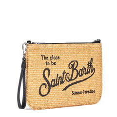 Pochette SAINT BARTH PARISIENNE STRAW - 03251H