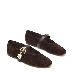 Ballerina STEVE MADDEN LUCIA - Brown Suede