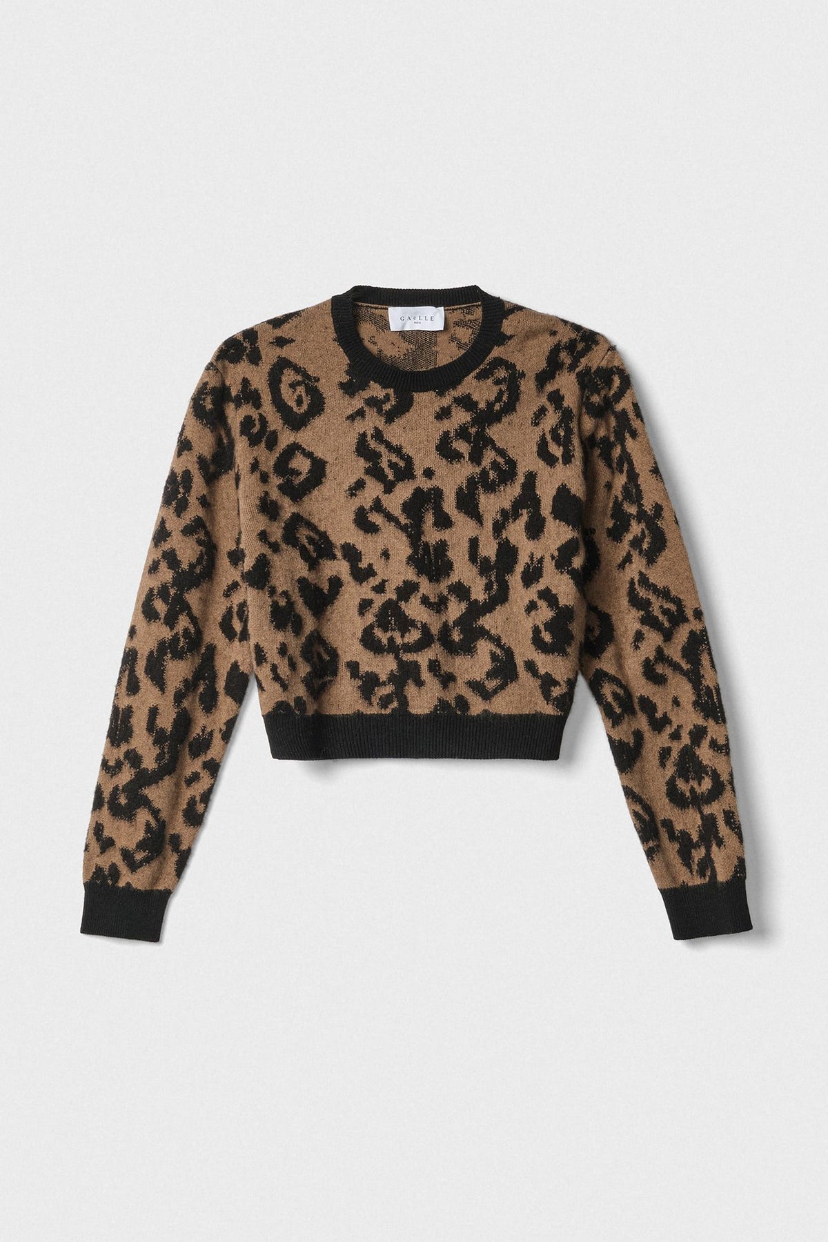 Pullover crop GAELLE PARIS GAABW07189 - Maculato