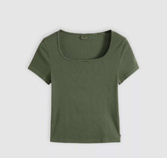 T-shirt LEVI'S Essential Sqrd Neck Tee 003PU-0015 - Garment Dye