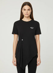 T-shirt paricollo GAELLE PARIS GAABW09370 - Nero
