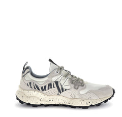 Sneaker FLOWER MOUNTAIN YAMANO 3 U - Animalier White/Black