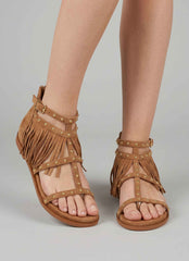 Sandalo basso GOLD&GOLD GD471 - Camel