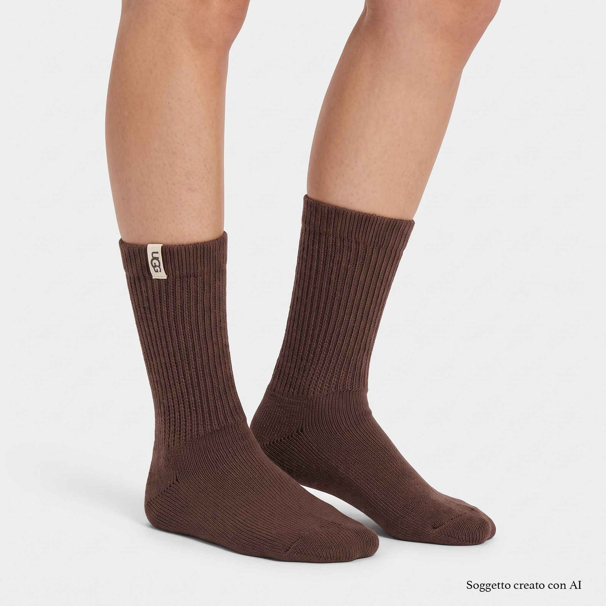 Calze UGG CLASSIC SHEALY COZY 1145335 - Burnt Cedar
