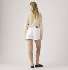 Short LEVI'S Ribcage 005DS-0007 Tooth Fairy Raw - Bianco