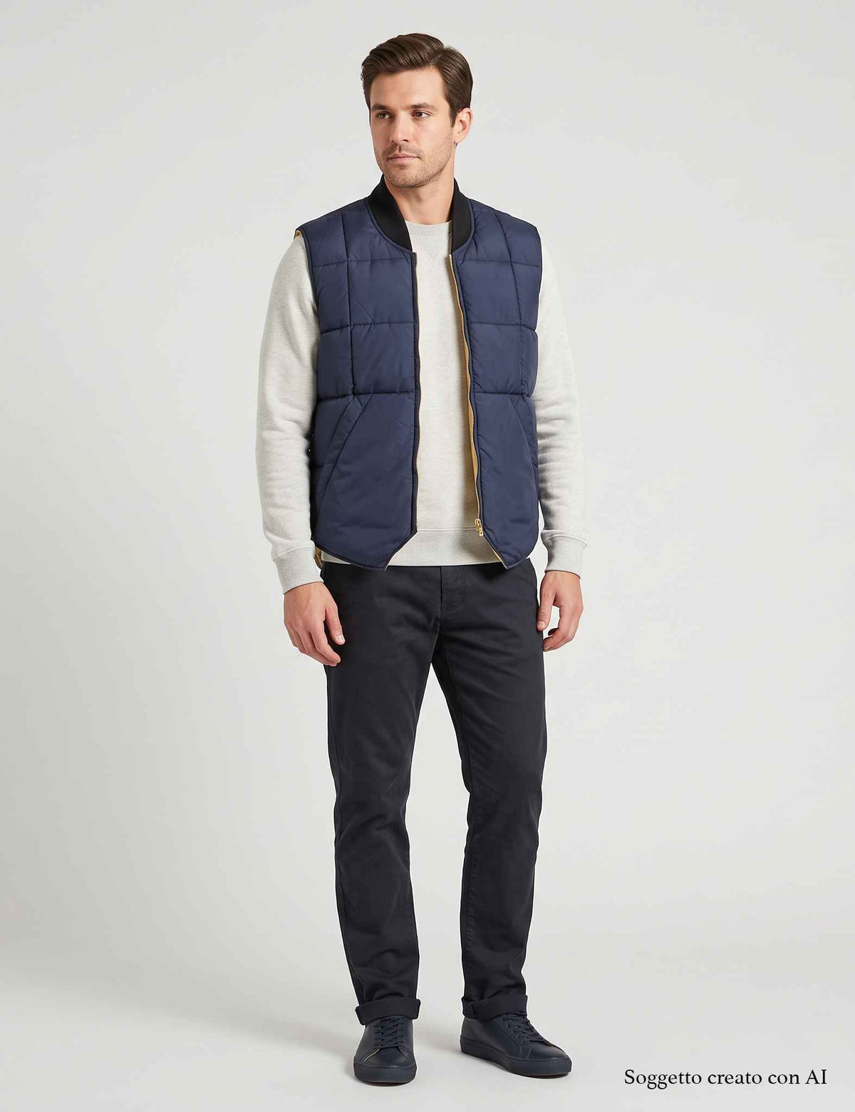 Gilet smanicato CHESAPEAKE'S Seattle - Navy