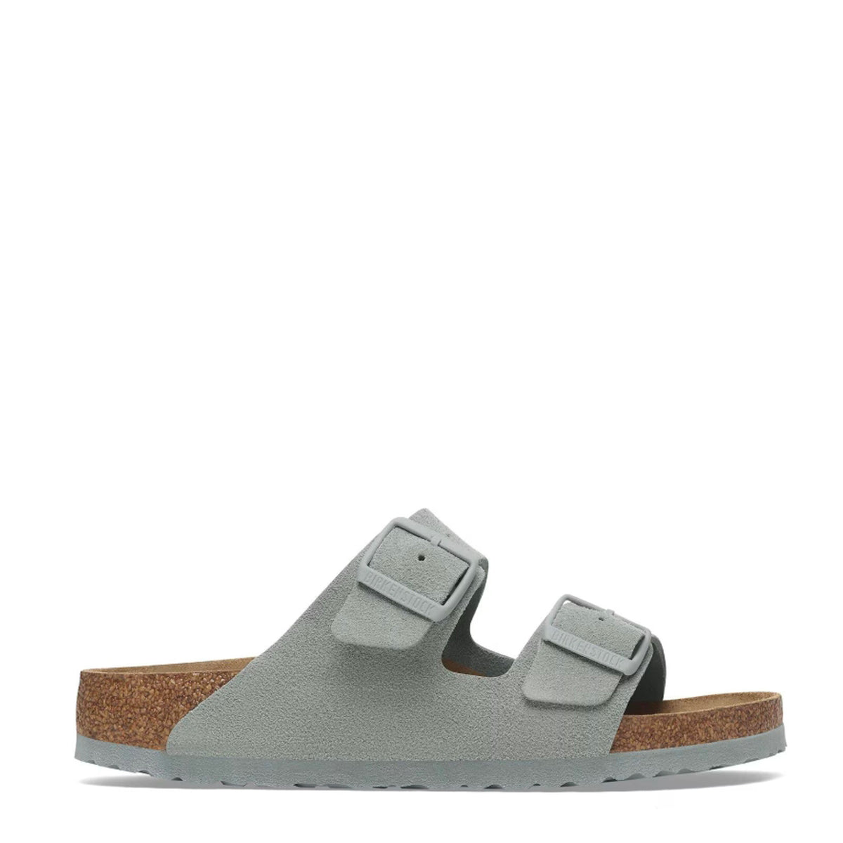 Ciabatta Birkenstock Arizona suede 1029215 - Pure Sage