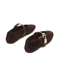 Ballerina STEVE MADDEN LUCIA - Brown Suede