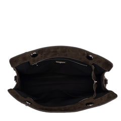 Borsa shopper LA CARRIE ETHNIC 152P-TB-195-SUE - Suede Green