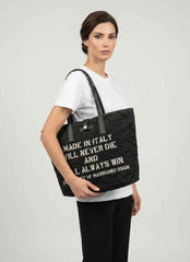 Shopping bag MANIKOMIO DESIGN Mia - Black