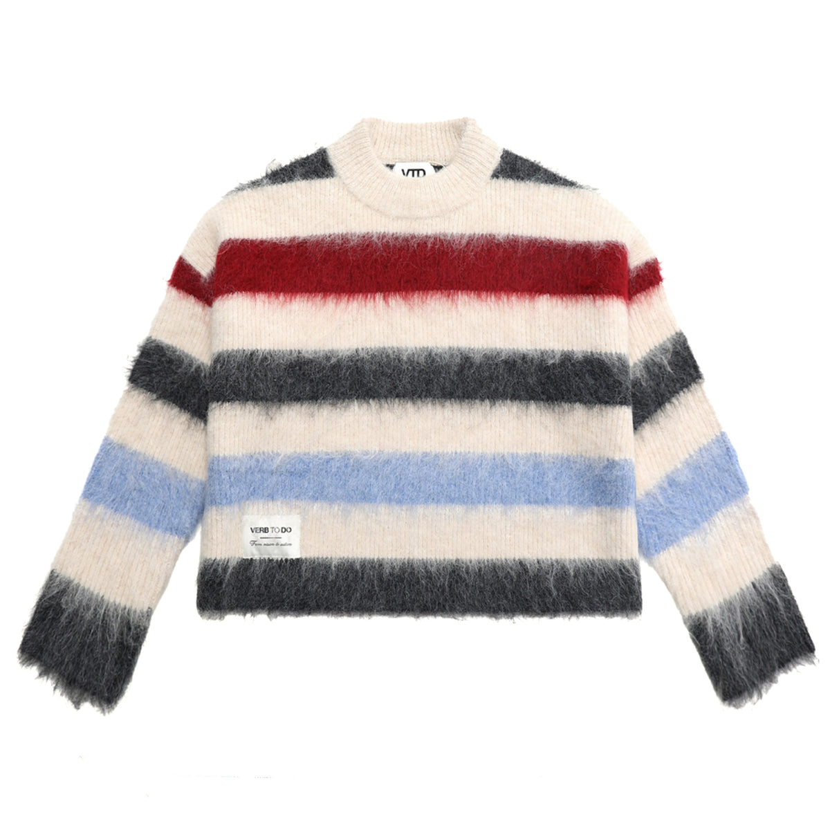 Maglione VERB TO DO Boxy Cream & Black