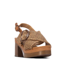 Sandalo con zeppa CARMELA 16315701 - Camel