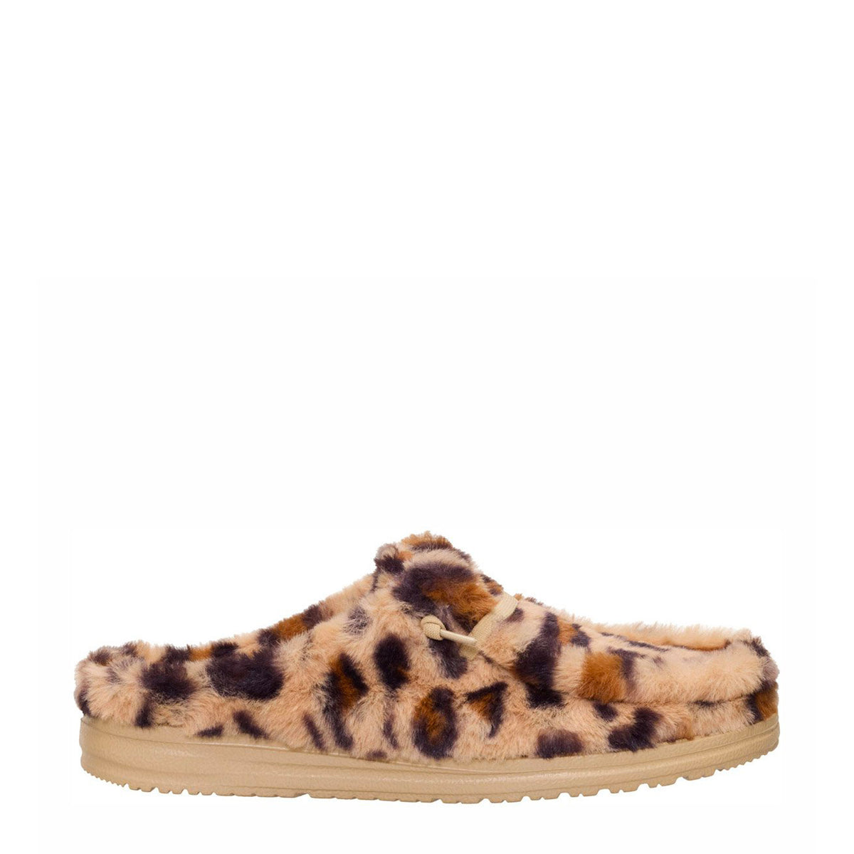 Sabot HEY DUDE Wendy Slipper Leo Fur 44714 - Tan