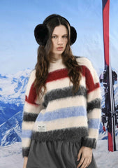 Maglione VERB TO DO Boxy Cream & Black