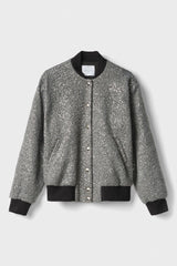 Bomber College pailettes GAELLE PARIS GAABW06555 - Grigio