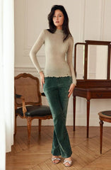 Maglia collo alto LA PETIT ETOILE MEKO - Oro