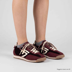 Sneaker PURAAI PANTHER - Velvet Wine
