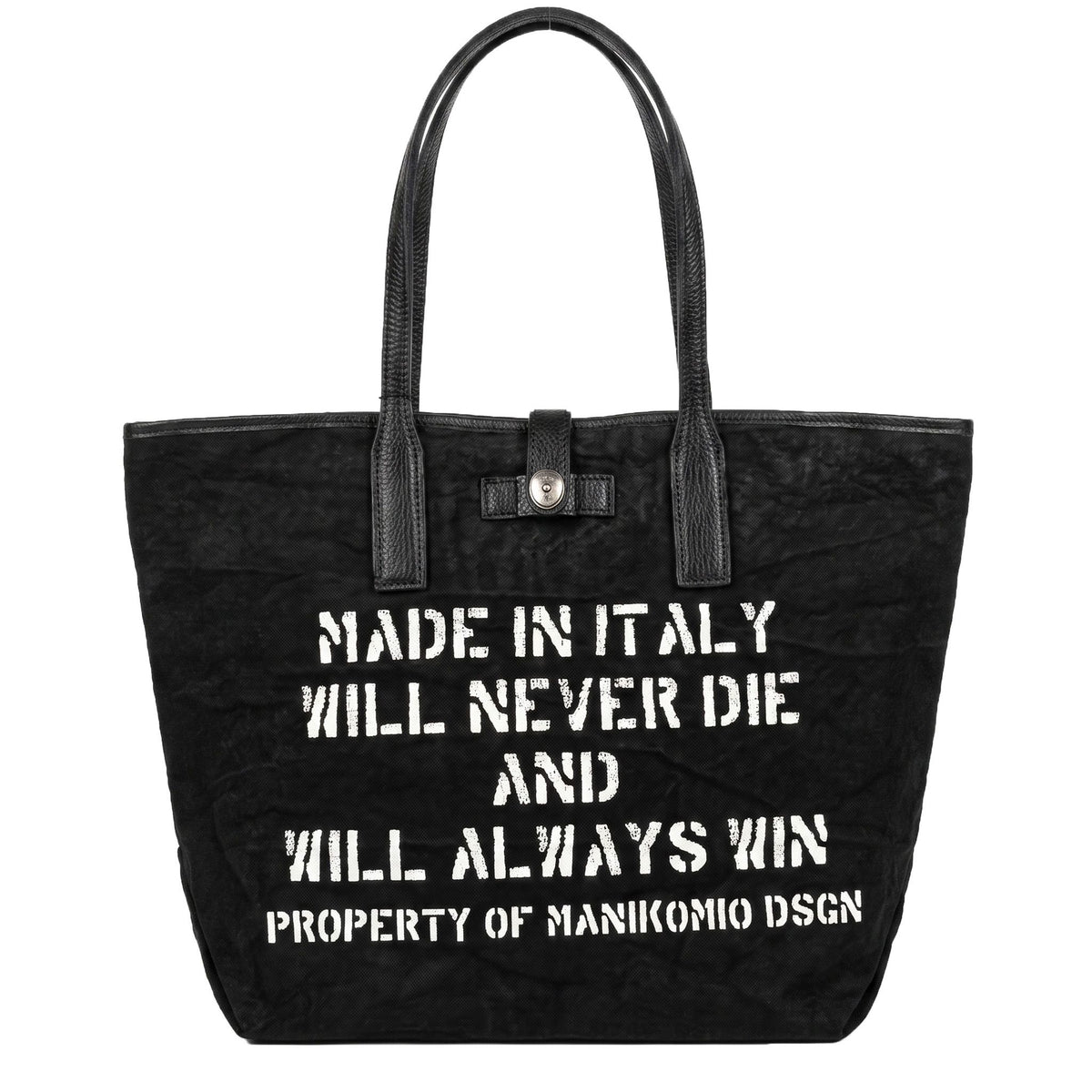 Shopping bag MANIKOMIO DESIGN Mia - Black